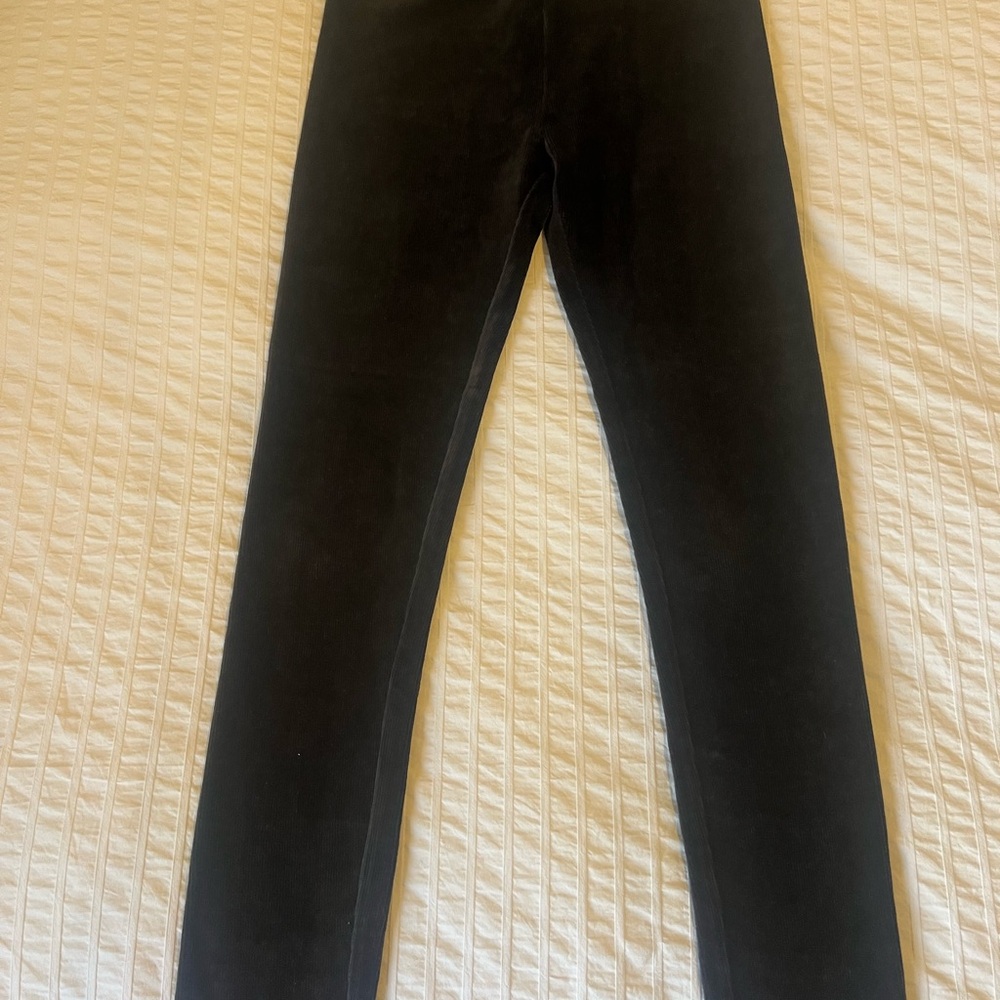 Black Velvet Leggings- NWOT